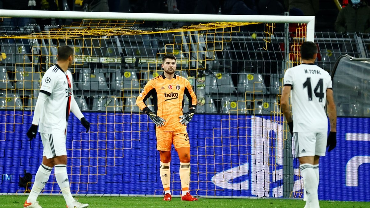 Beşiktaş, Dortmund’a 5 golle yenildi