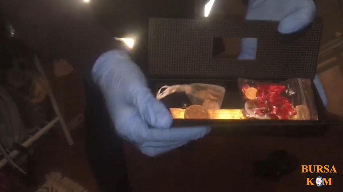 Bursa merkezli 'Kaçak altın' üreticilerine baskın