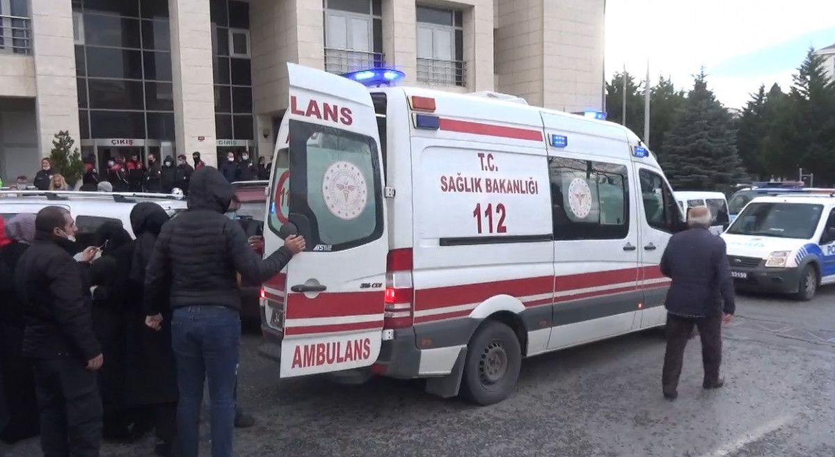 Çatalca'daki katile müebbet verilince, ölen kişinin yakınları kriz geçirdi