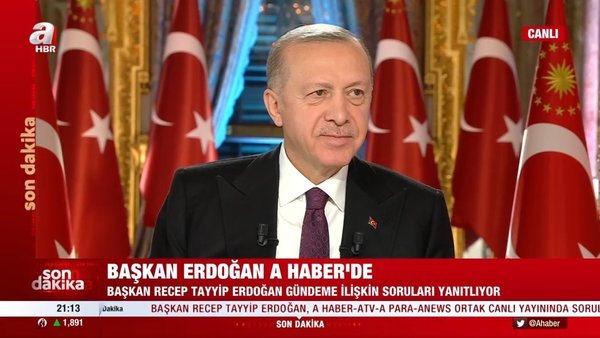 Cumhurbaşkanı Erdoğan: TL mevduatlar 23,8 milyar liranın üzerinde arttı