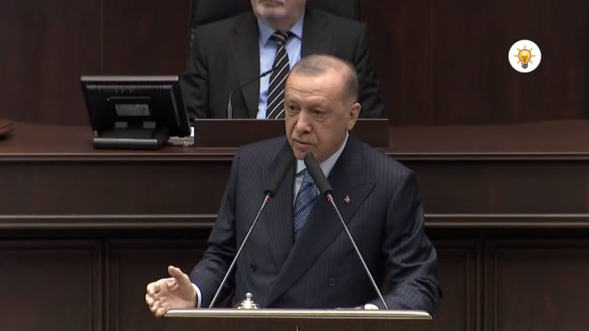 Cumhurbaşkanı Erdoğan'ın AK Parti Grup Toplantısı konuşması