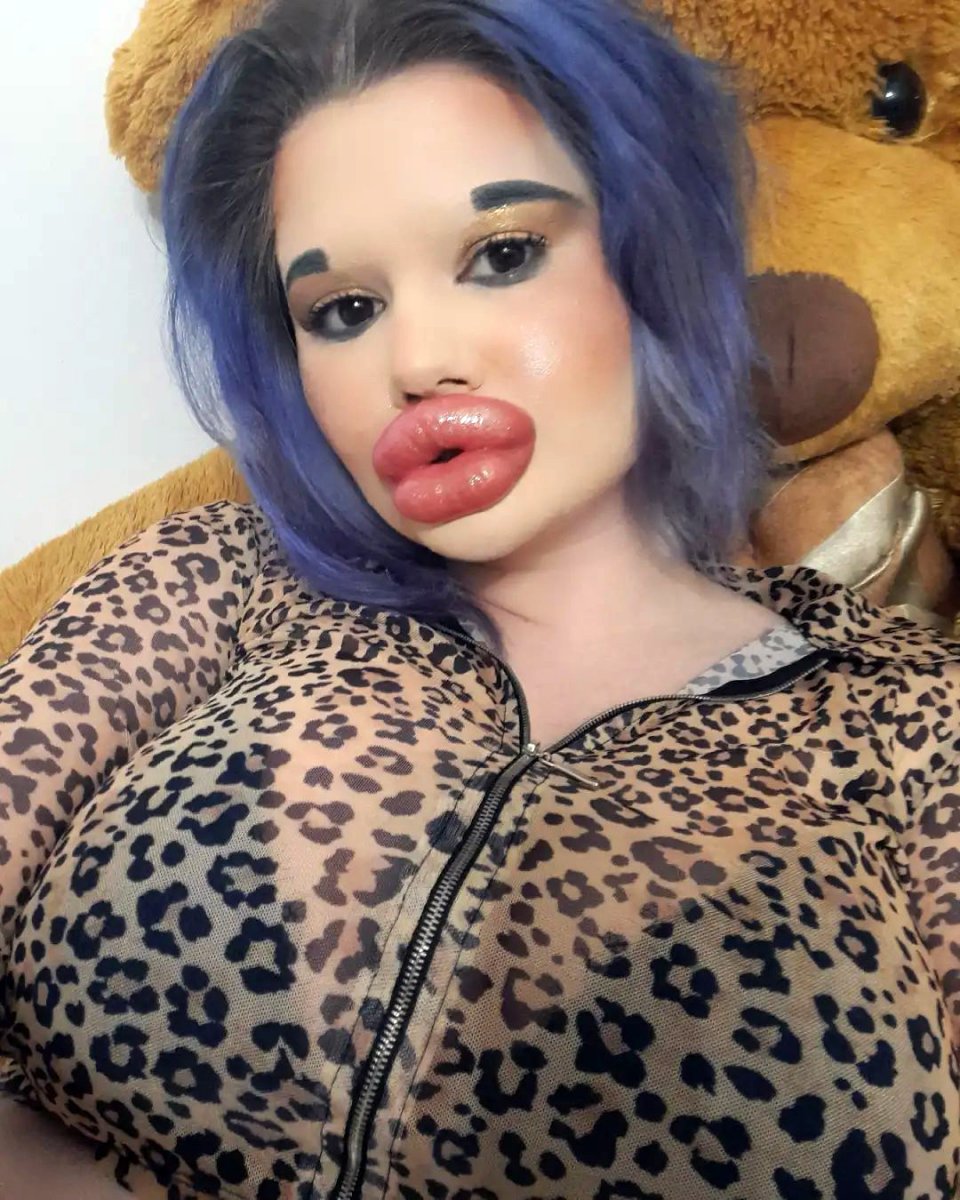 Dünyanın en büyük dudaklı kadını Andrea Ivanova, hedefini açıkladı