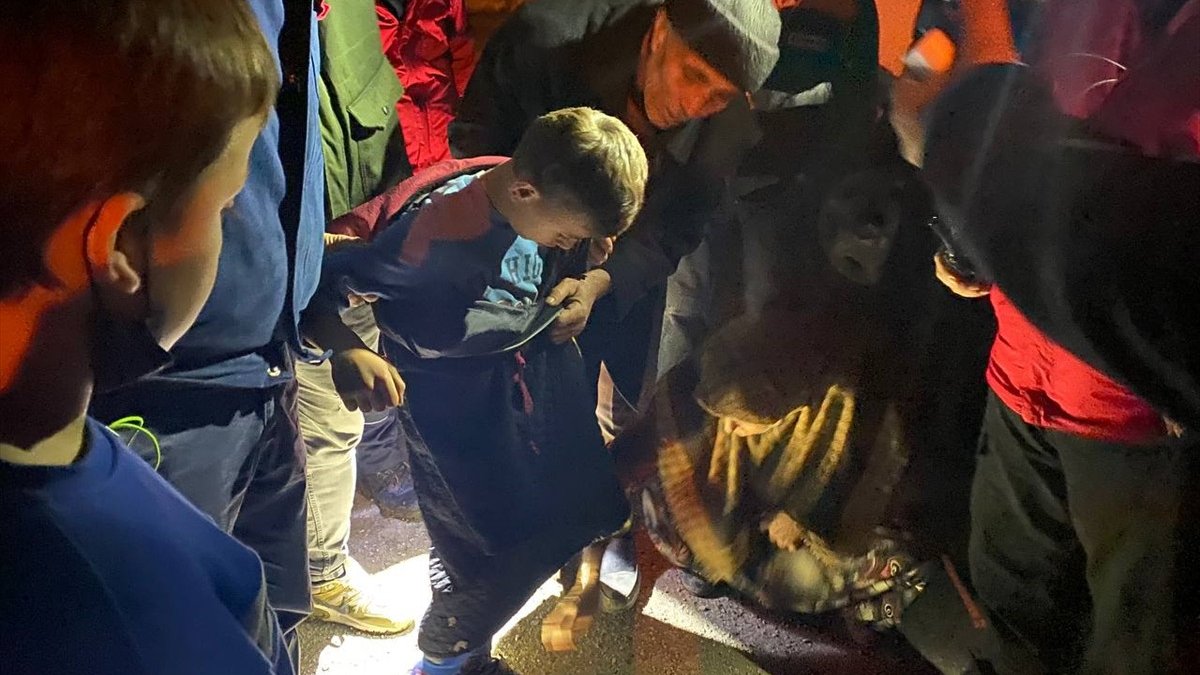 Düzce'de kaybolan çocuk bitkin bir şekilde bulundu