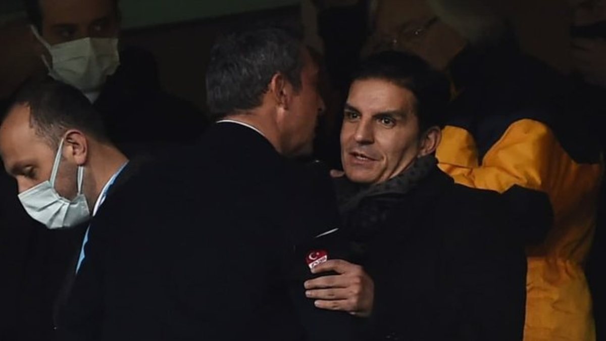 Fenerbahçe'yle anılan Kenan Koçak maçı locadan izledi