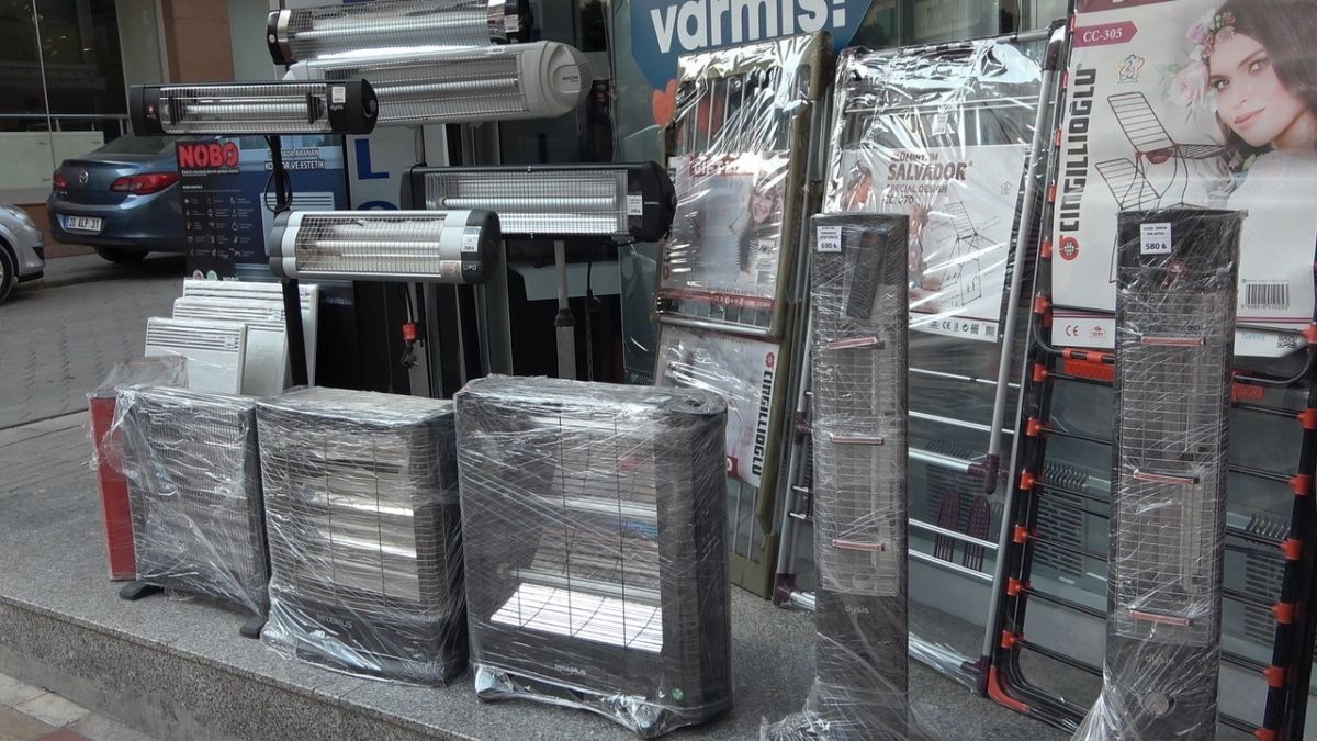Havalar soğudu, elektrikli ısıtıcılara talep yüzde 40 arttı