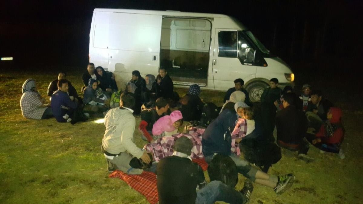 Iğdır'da, 118 kaçak göçmen yakalandı
