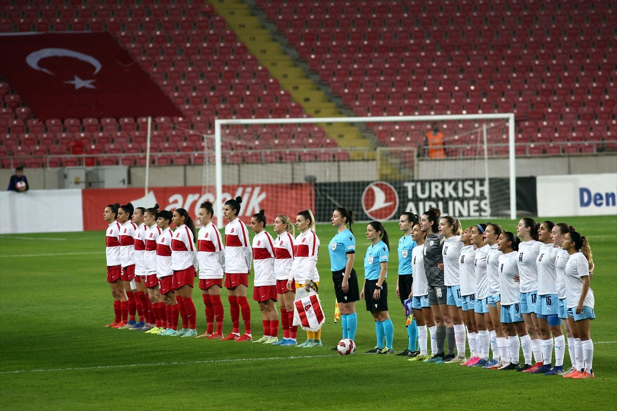 Kadın Milliler Dünya Kupası Avrupa Elemeleri'nde İsrail'i geriden gelerek yendi