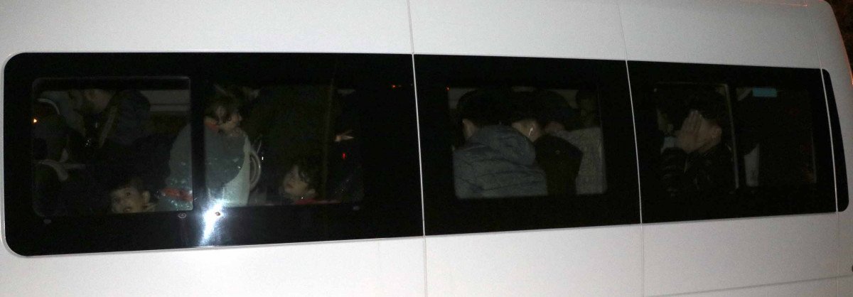 Kayseri'de bir minibüsten 31 kaçak göçmen çıktı