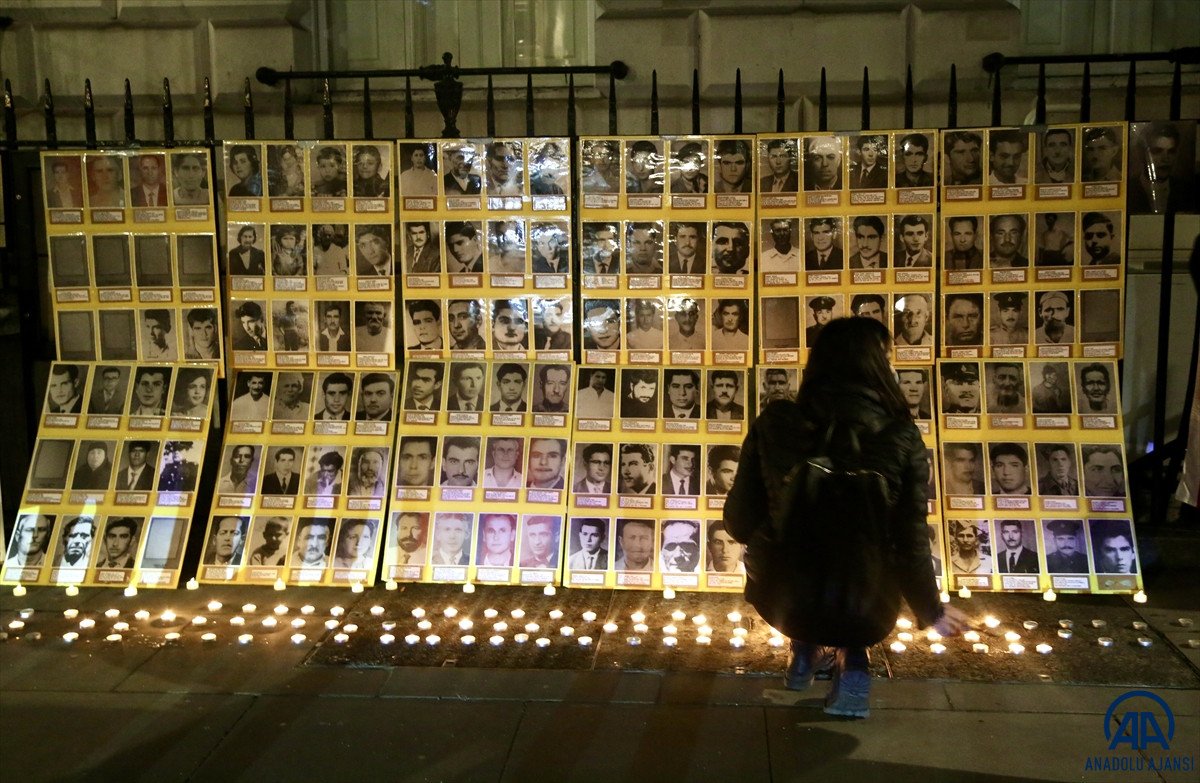 Londra'da Kanlı Noel katliamı yıl dönümünde anıldı