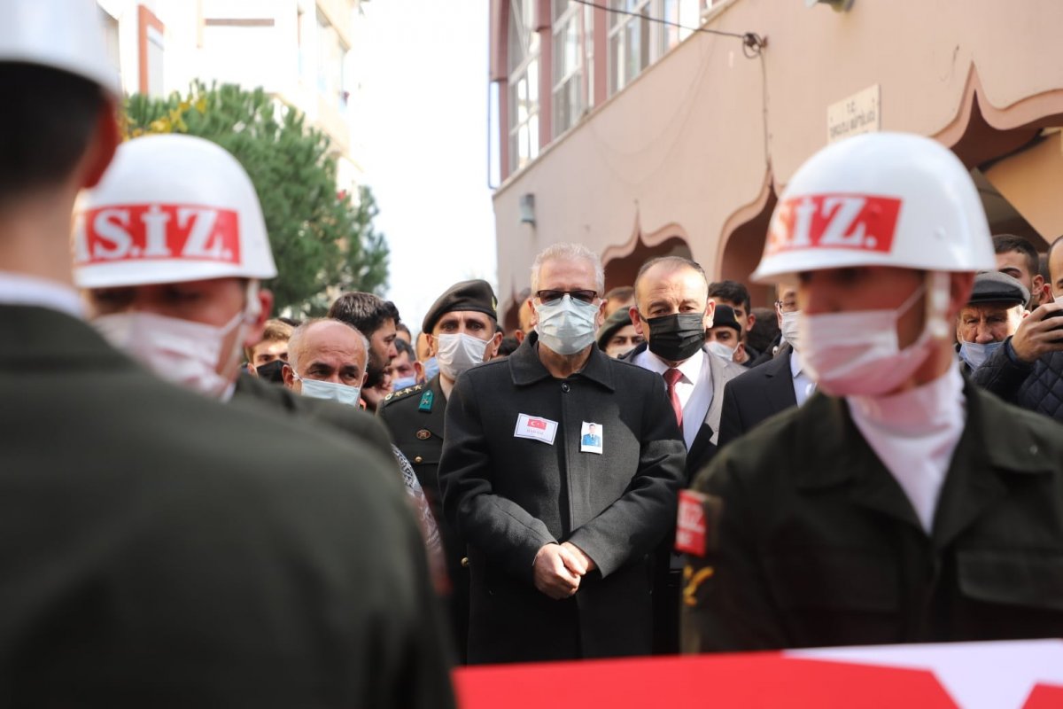 Manisa'da genç astsubay toprağa verildi