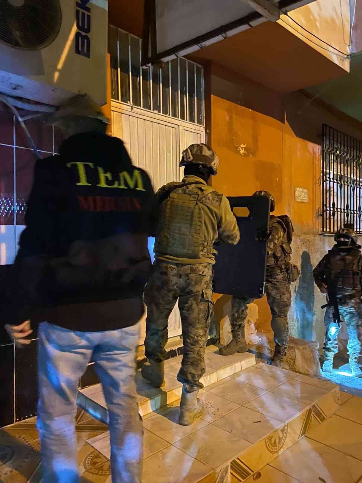 Mersin’de PKK operasyonu: 11 gözaltı