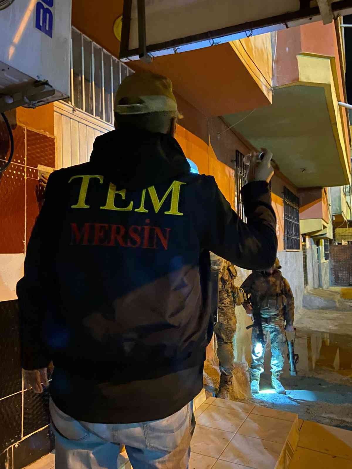 Mersin’de PKK operasyonu: 11 gözaltı