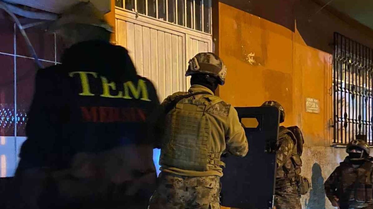 Mersin’de PKK operasyonu: 11 gözaltı