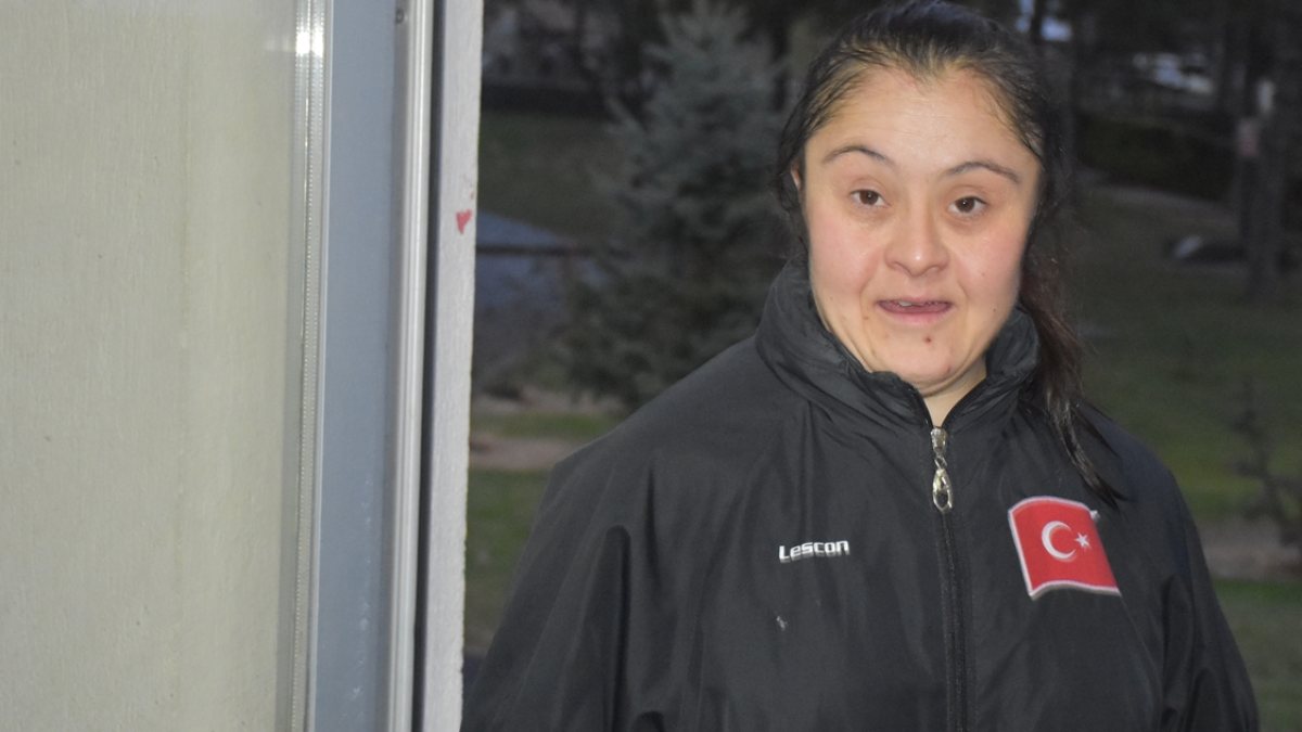 Milli atlet Münevvere Yılmaz, yeni başarılar için azimle hazırlanıyor