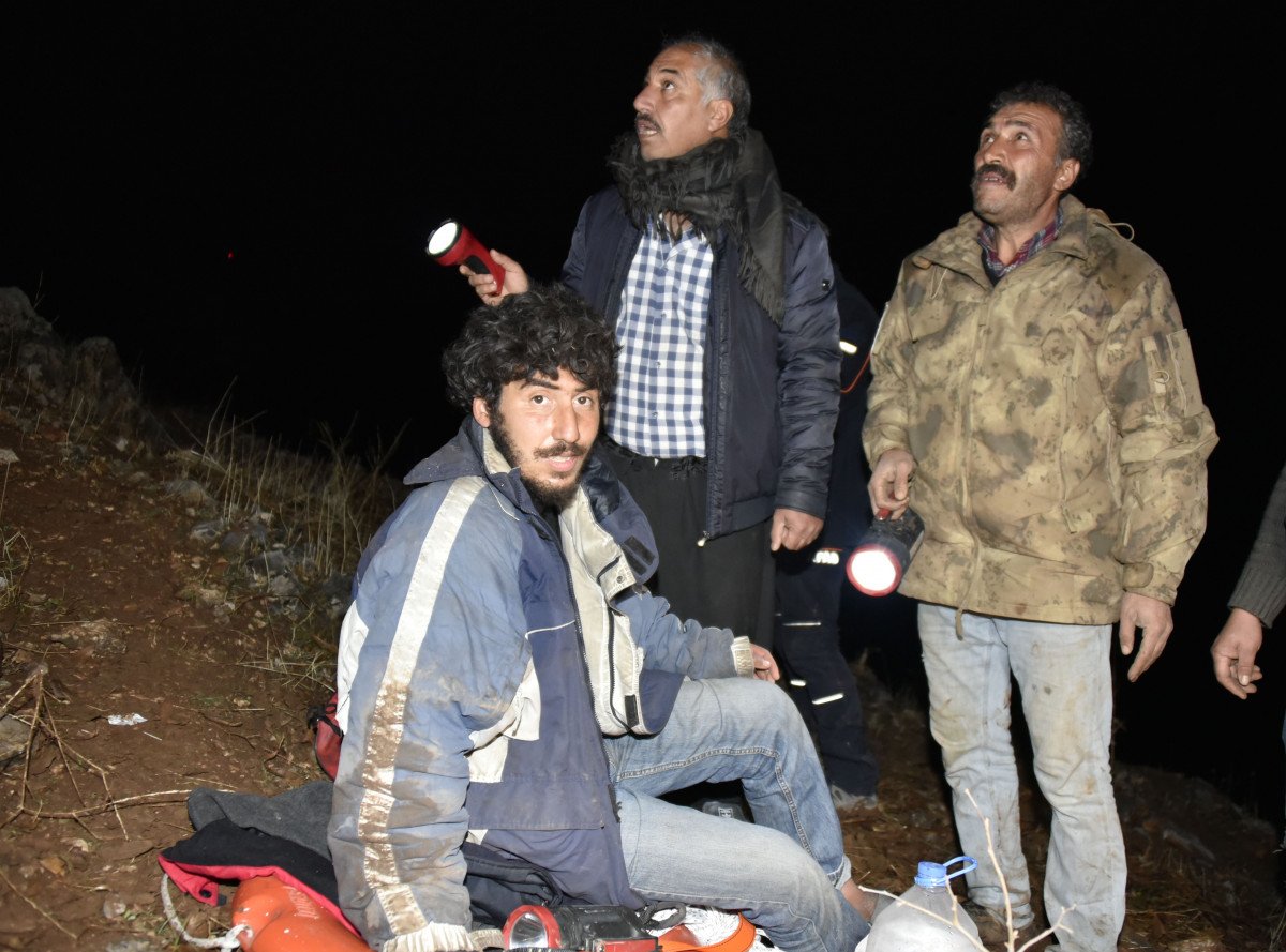 Şanlıurfa'da uçurumda 2 gün mahsur kalan amatör dağcı kurtarıldı