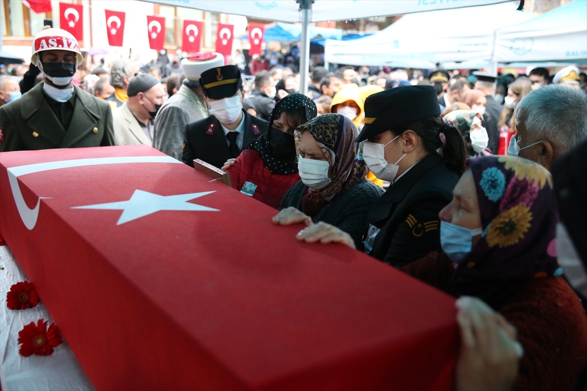 Şehit Piyade Uzman Çavuş Ali Sarı son yolculuğuna uğurlandı