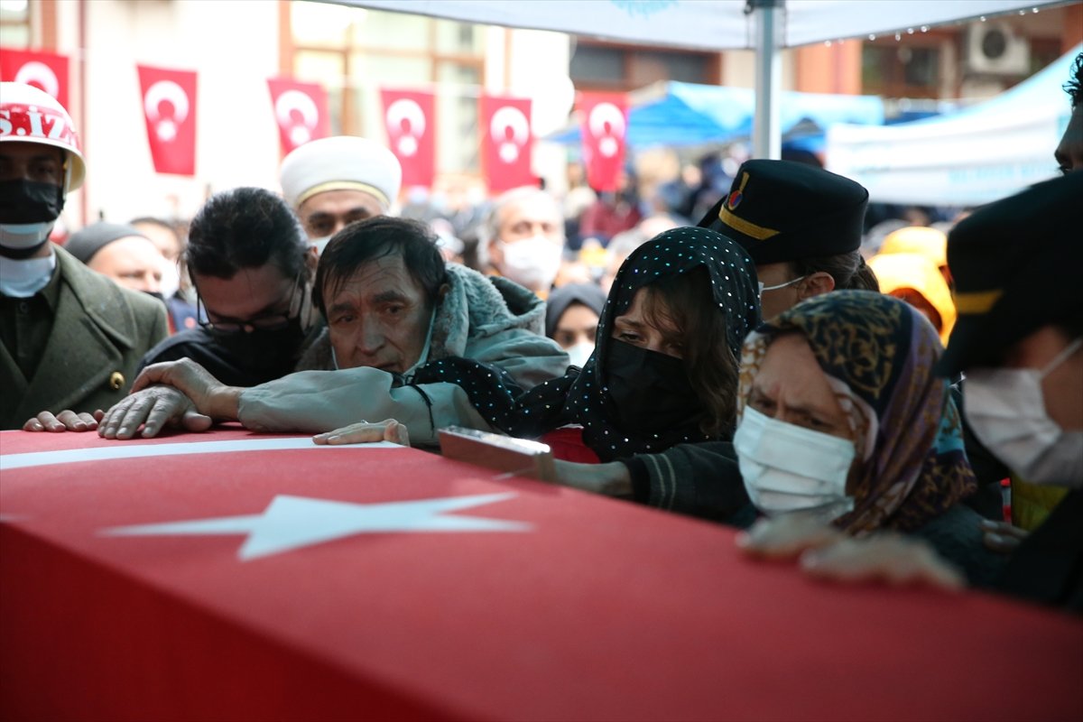 Şehit Piyade Uzman Çavuş Ali Sarı son yolculuğuna uğurlandı