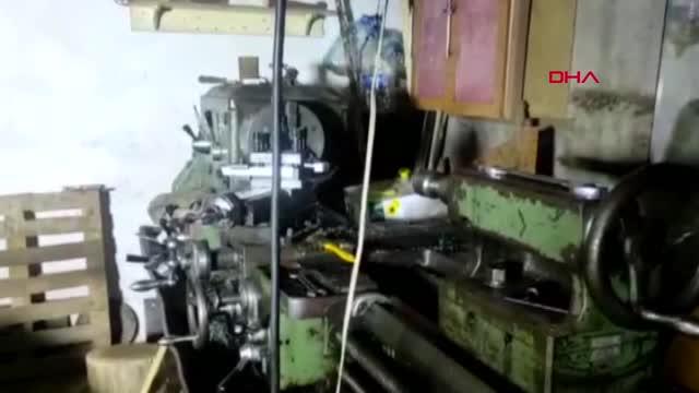 Son dakika haberleri | Tekirdağ'da silah imalathanesine dönüştürülen depoya baskın