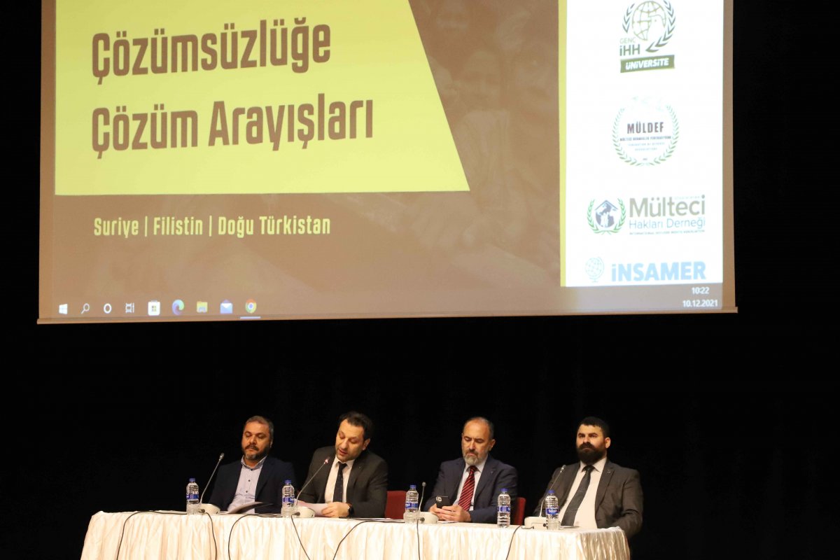 STK’lardan Suriye, Doğu Türkistan ve Filistin paneli