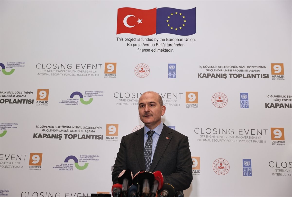 Süleyman Soylu: 3 bin 250 Türk polisi, Katar'daki Dünya Kupası'nda görev alacak