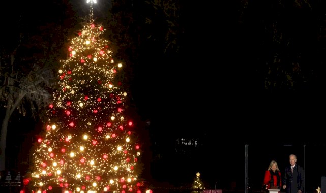 ABD Başkanı Joe Biden Noel konserine katıldı