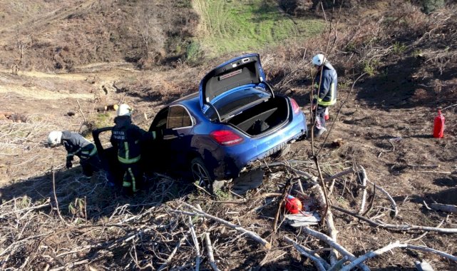 Antalya’da fotoğraf çekmek isterken lüks aracından oldu