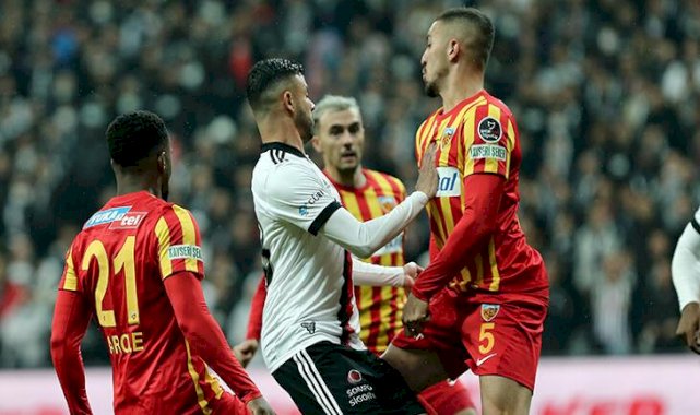 Beşiktaş, Kayserispor'u 4-2 mağlup etti