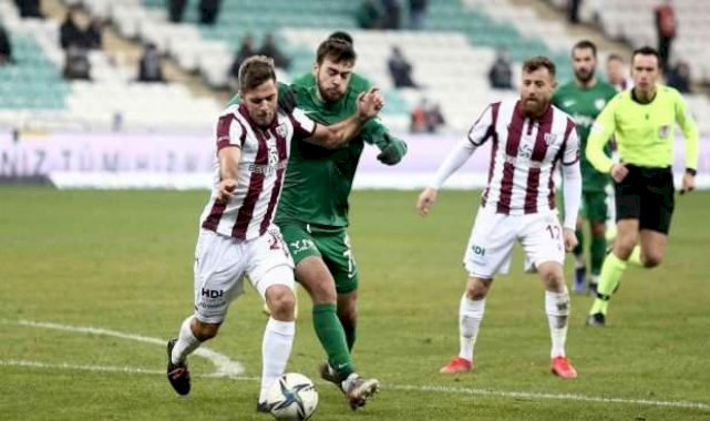 Bursaspor'a evinde Bandırma şoku!