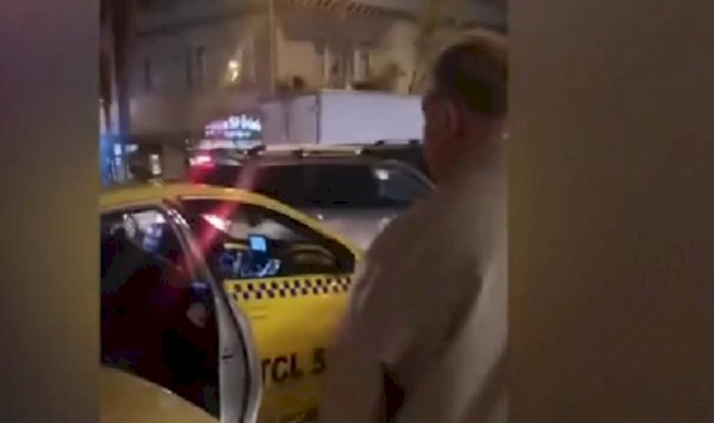 Çocuk taksiye kustu, şoför anneyle tartıştı