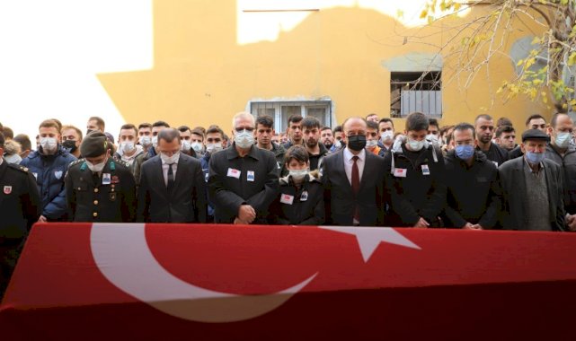 Manisa'da genç astsubay toprağa verildi