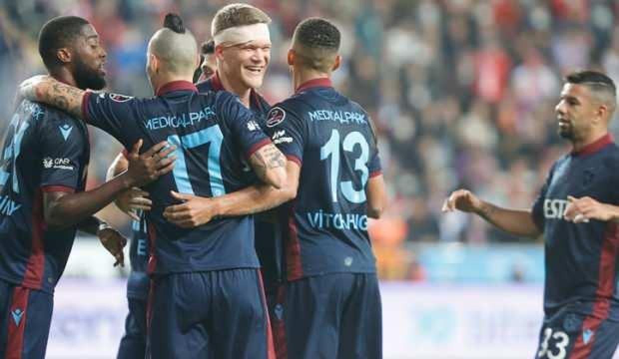 Trabzonspor cepten yedi! İşte Süper Lig&#039;de puan durumu