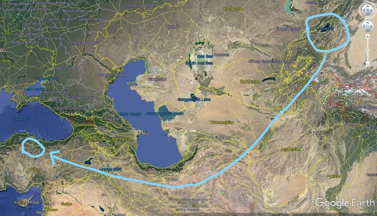 Türkiye-Kırgızistan tarihi mezarlarındaki definlerde, gelenekler aynı