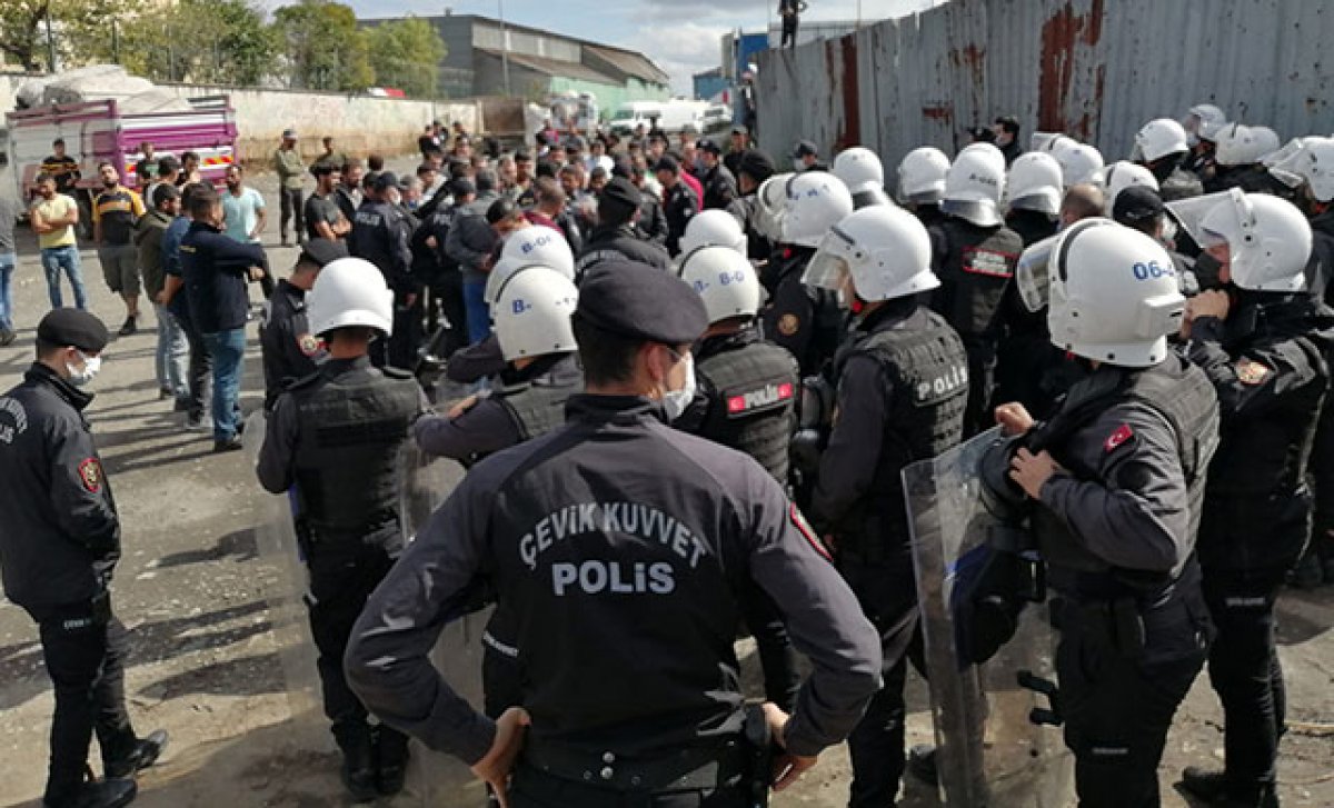 Ümraniye’de, kağıt toplayıcılarına yönelik denetimleri engelleyenlere hapis istemi