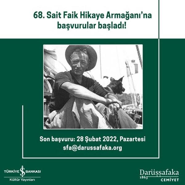 68. Sait Faik Hikâye Armağanı sahibini arıyor