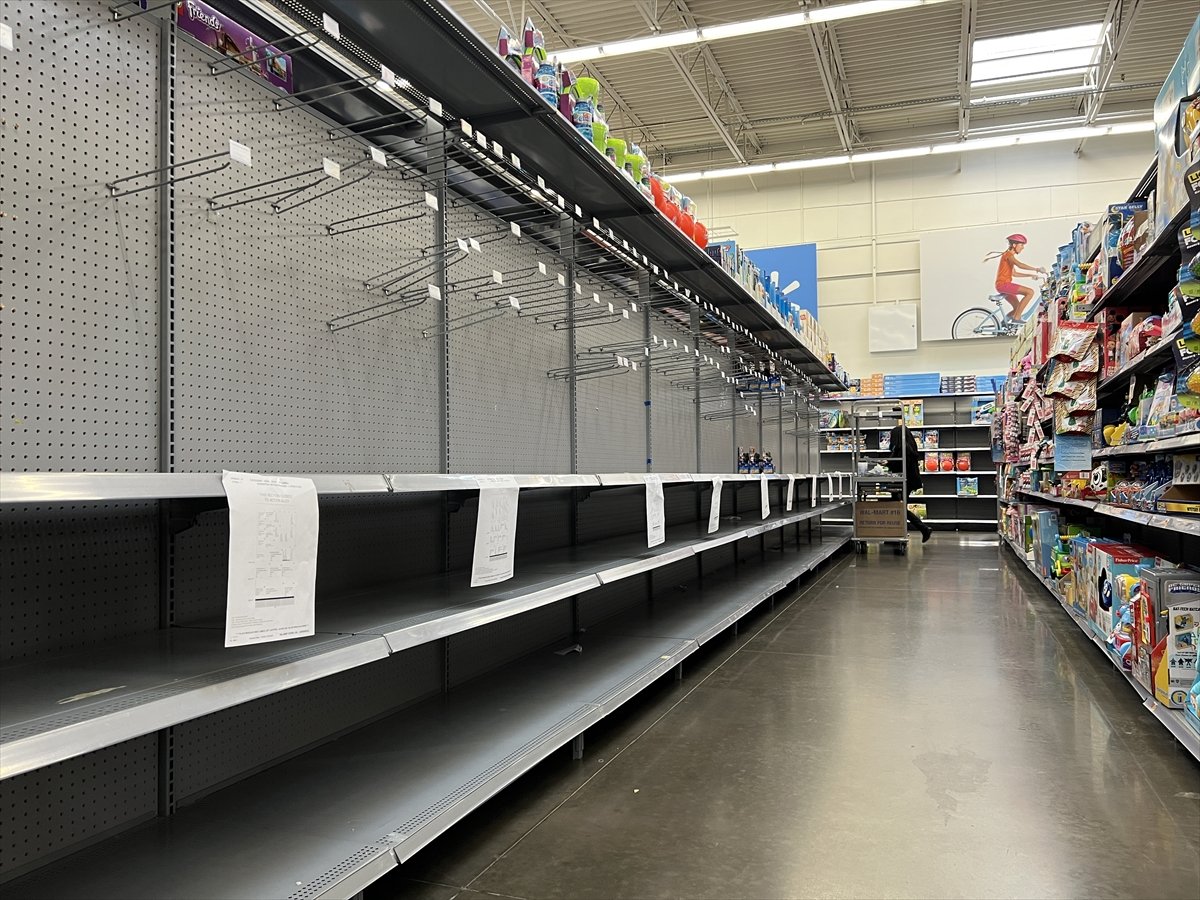 ABD'de tedarik zinciri sorunu yaşanıyor