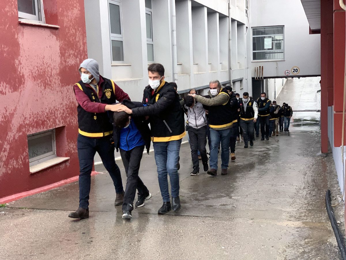 Adana'daki televizyon hırsızı kamerada