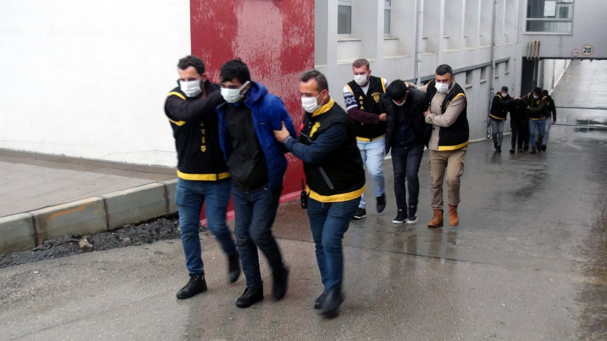 Adana'daki televizyon hırsızı kamerada