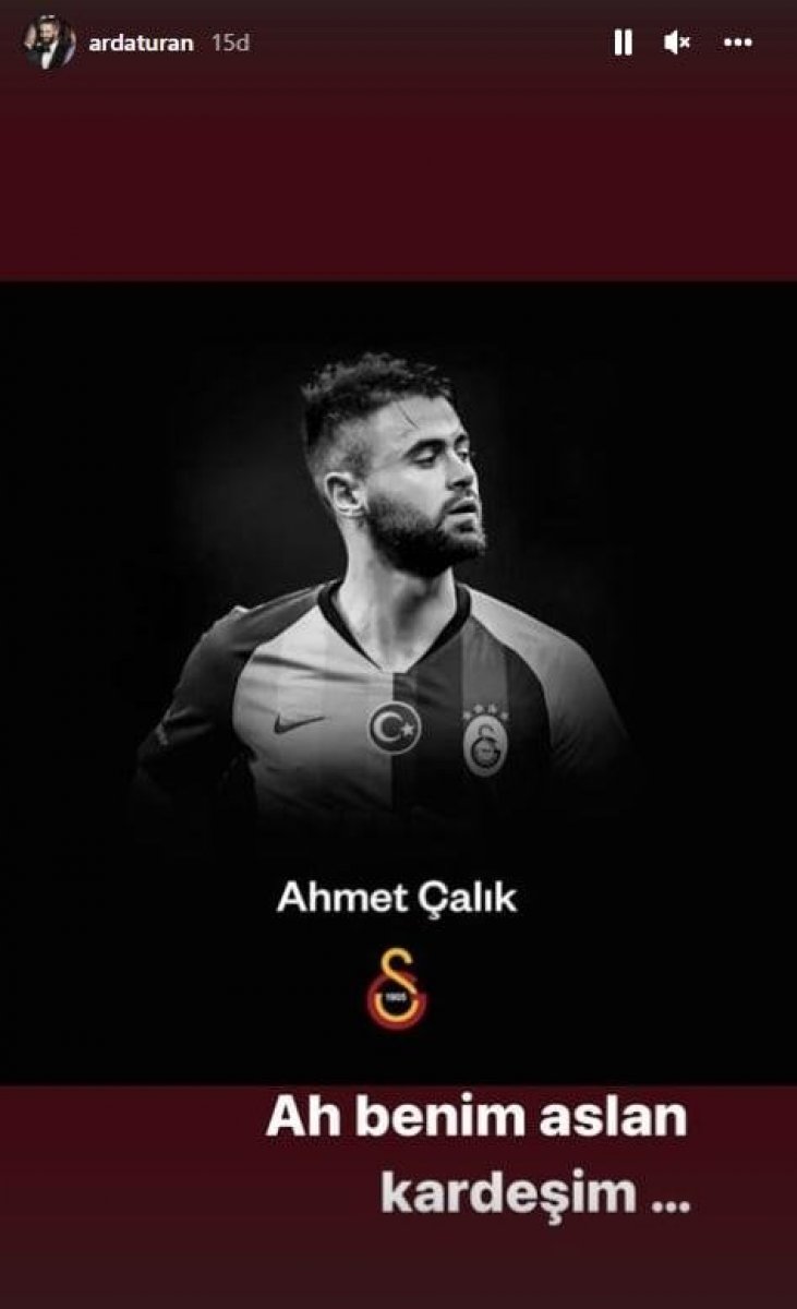 Ahmet Çalık için başsağlığı mesajları