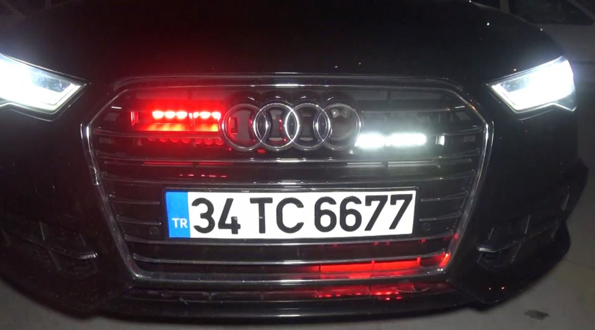 Aksaray’da alkollü sürücü polise güçlük çıkardı