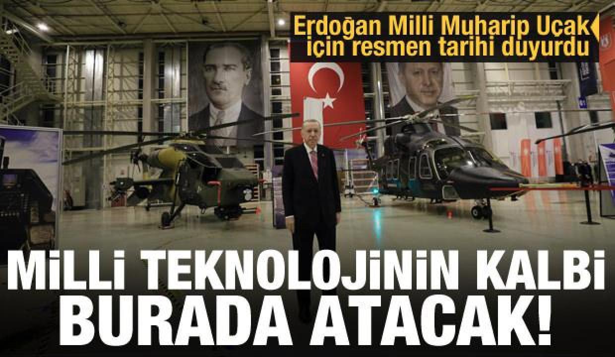 Cumhurbaşkanı Erdoğan tarih verdi: MMU 2023&#039;te hangardan çıkacak!