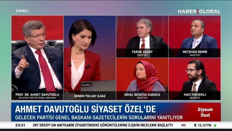 Davutoğlu'ndan 'AK Parti barajı geçemeyebilir' iddiası!