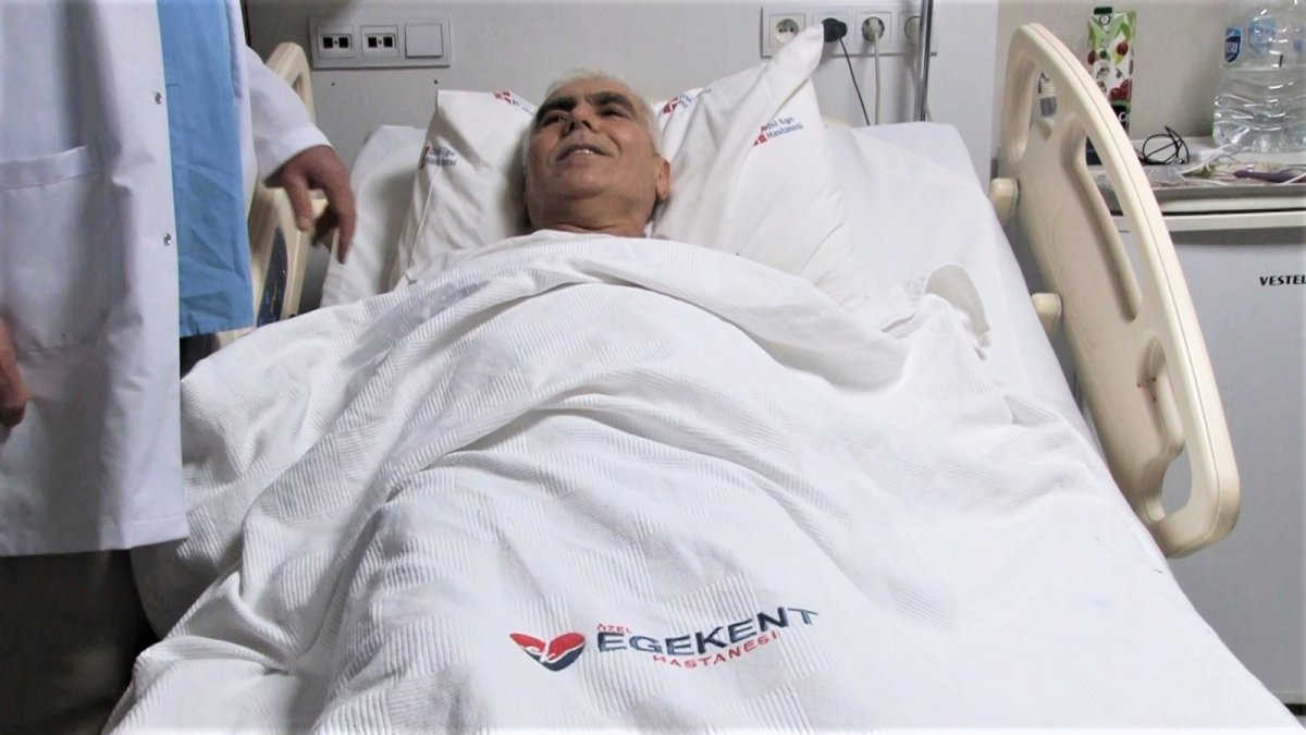 Denizli'de ikinci bir safra kesesi olduğunu öğrenince şoke oldu