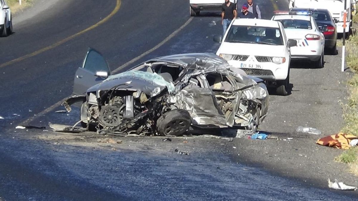 Diyarbakır'da 2021'de 5 bin 419 kazada 33 kişi öldü