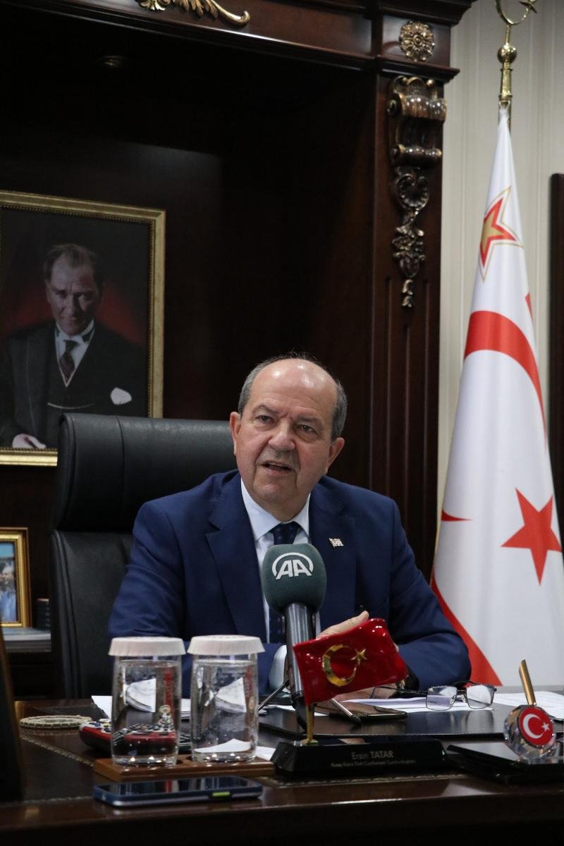 KKTC Cumhurbaşkanı Tatar, Rum kesiminin füze savunma sistemini güçlendirmesine tepki gösterdi