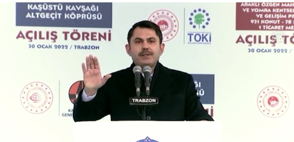Murat Kurum: Büyük hizmetlerimiz 2023'ten sonra da devam edecek