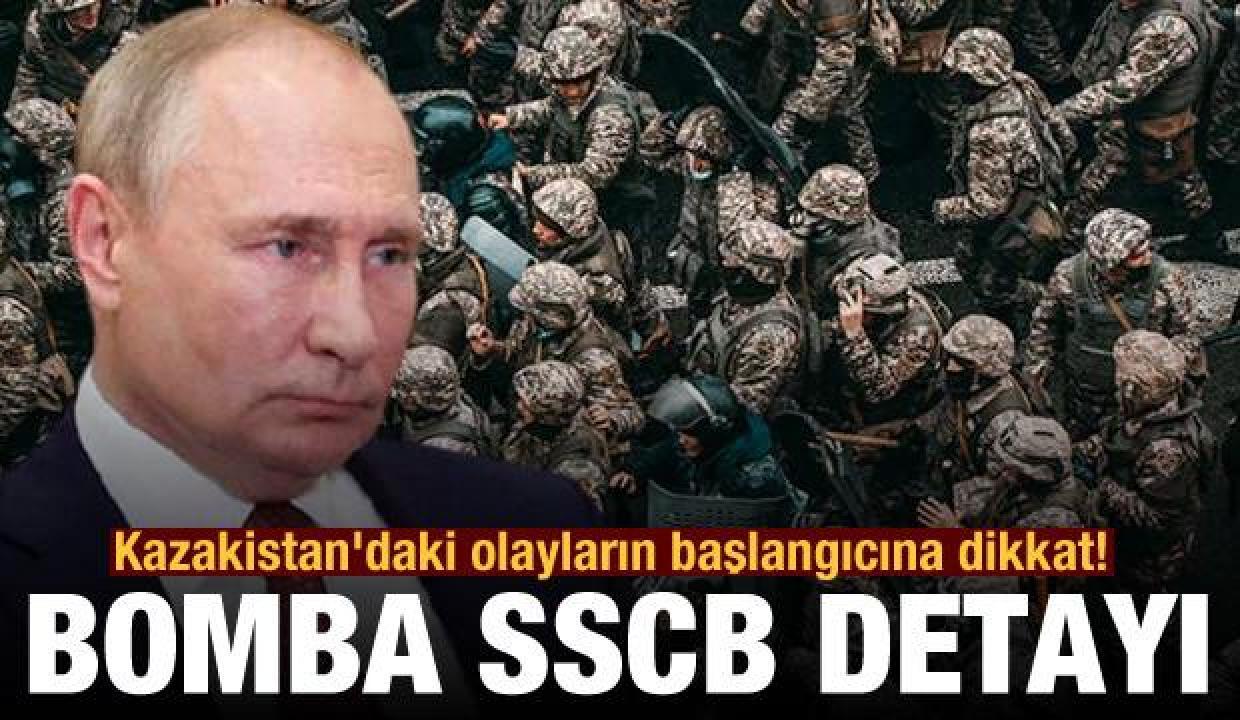 Olayların başlangıcına dikkat! Kazakistan'daki protestolarda SSCB detayı