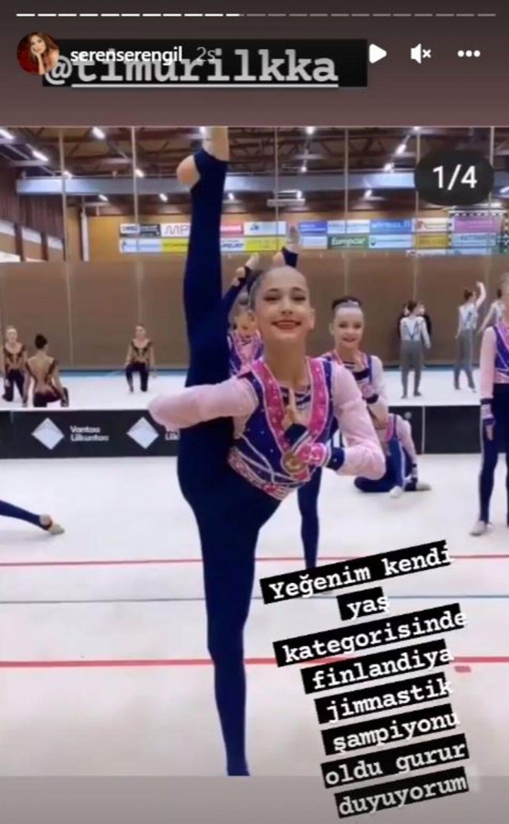 Onları hiç görmediniz! Seren Serengil'in Finlandiya'daki kardeşleri...