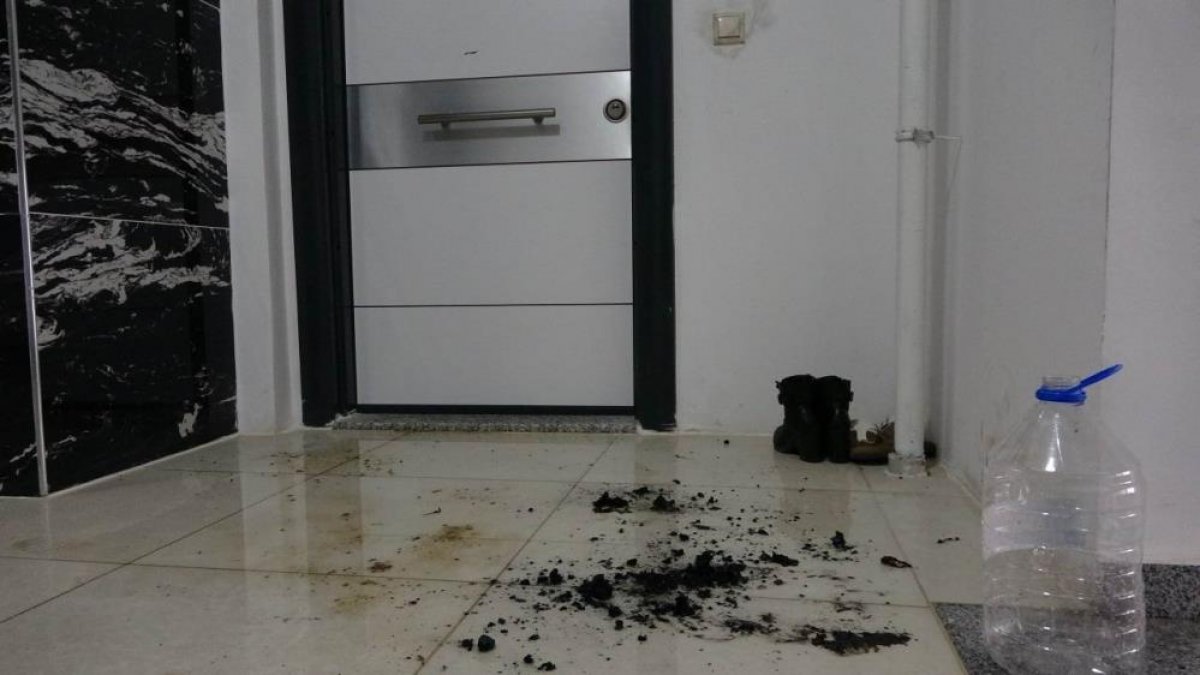 Ordu'da cani adam eski eşini yaktı