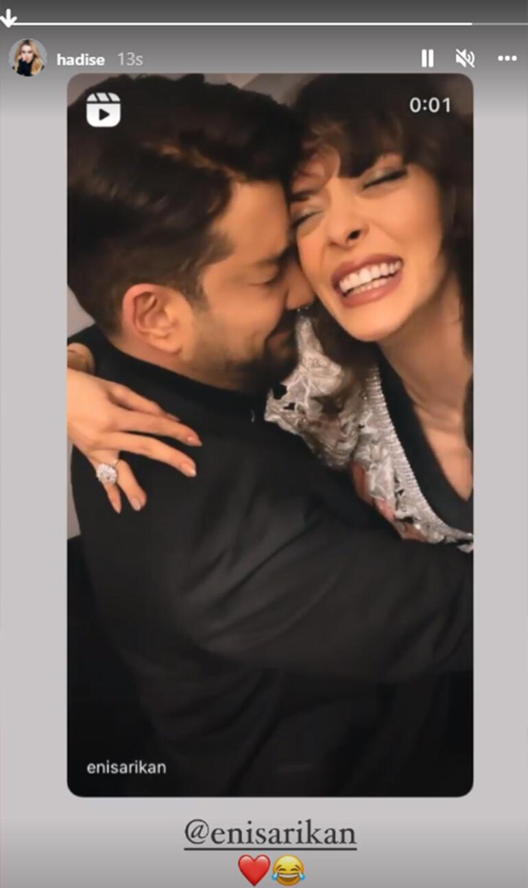 Selin Şekerci ve Enis Arıkan'dan Hadise'nin videosuna gönderme
