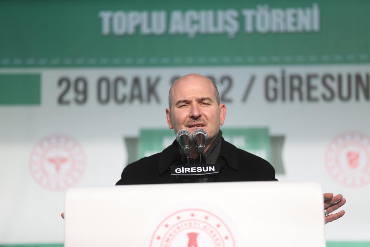 Son dakika haberi... İçişleri Bakanı Süleyman Soylu, Giresun'da konuştu Açıklaması